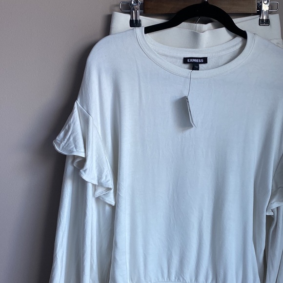 NWT Express Two Piece Lounge Sweatshirt and Pants Size S - Picture 4 of 10